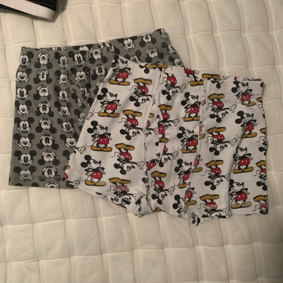 Disney Mickey Mouse PJ bundle: PJs, 4 underpants, slippers - Picture 7 of 7